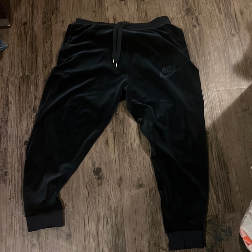 Nike XL velour track pants. Worn 1X